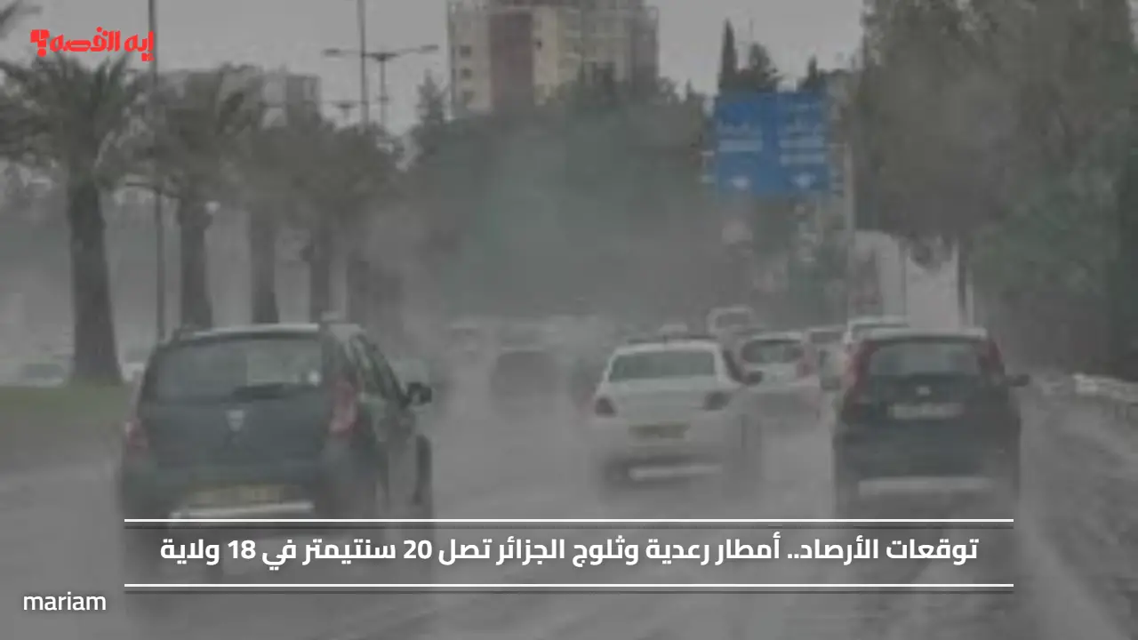 توقعات الأرصاد.. أمطار رعدية وثلوج الجزائر تصل 20 سنتيمتر في 18 ولاية